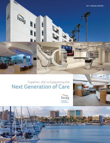 11 Annual Report - the Hoag Hospital Foundation