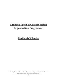 Residents' Charter - Newham