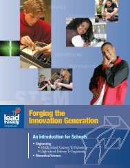 Project Lead the Way Brochure - Badger High School