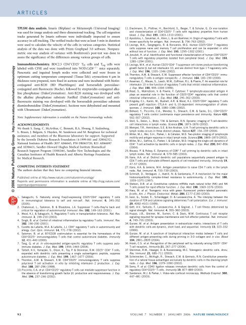 Tang et al. Nature Immunology. 2006 - Departments of Pathology ...