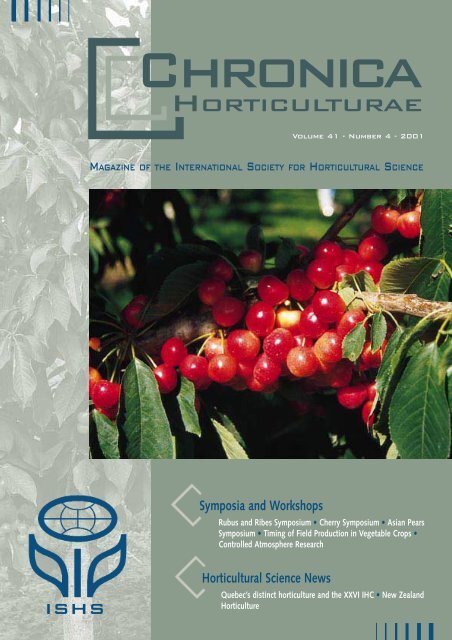 Quebec's distinct horticulture - Acta Horticulturae