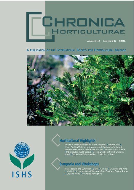 Chronica - Acta Horticulturae