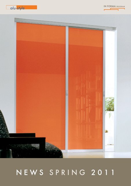 NEWS SPRING 2011 - Alu-style