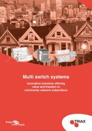 Triax multiswitch systems.pdf - Catec System