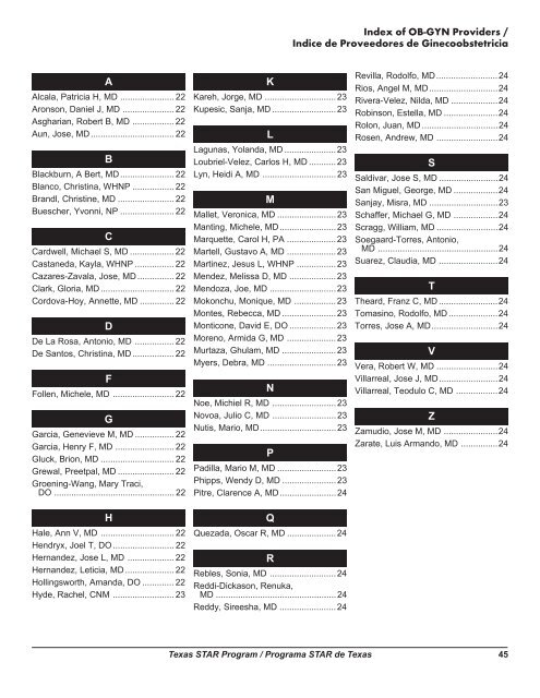 Table of Contents - El Paso First Health Plans, inc.