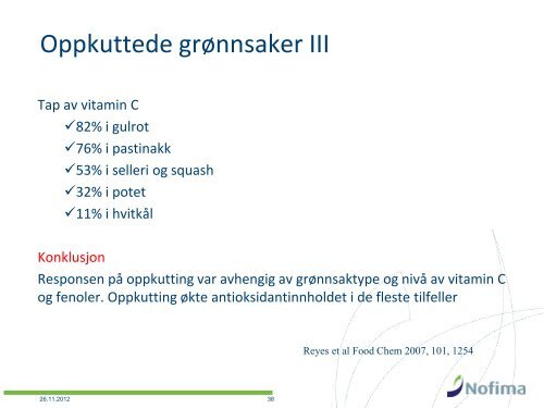 GrÃ¸nnsaker og helse - Helseetaten