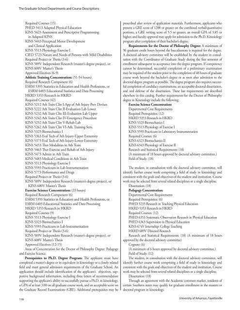 2008-2009 Graduate Catalog - Catalog of Studies - University of ...