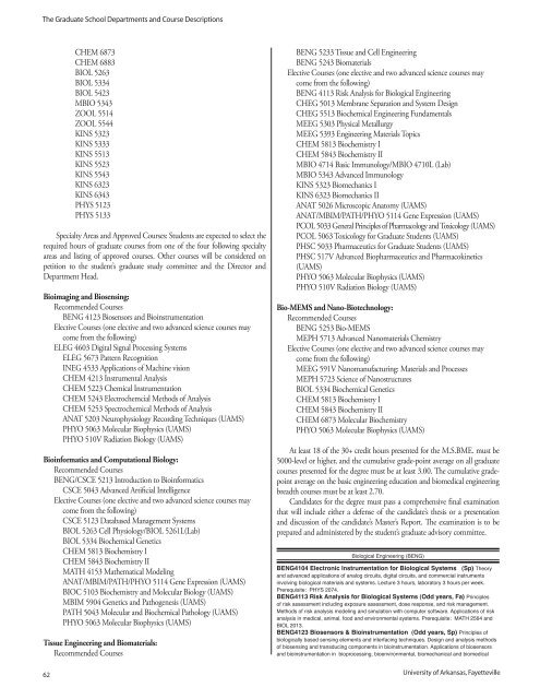 2008-2009 Graduate Catalog - Catalog of Studies - University of ...