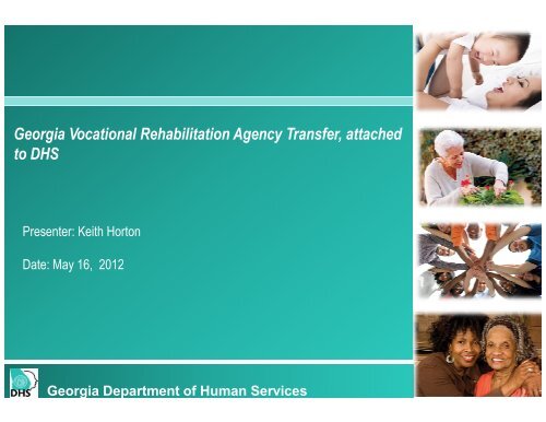 Georgia Vocational Rehabilitation Agency Transfer, attached to DHS