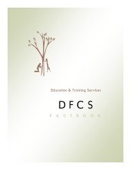 D F C S - Department of Human Services