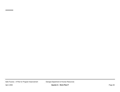 Table of Contents - Department of Human Services