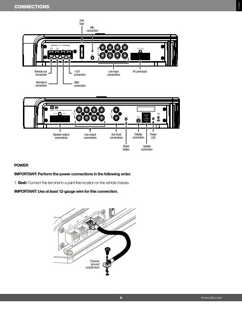 JBL MS 8 Owners Manual