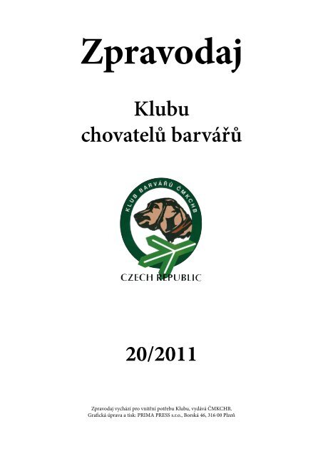 Klubu chovatelÅ¯ barvÃ¡ÅÅ¯ 20/2011 - Klub chovatelov farbiarov
