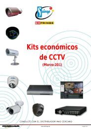 Kits econÃ³micos de CCTV - fringe