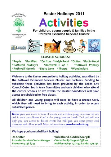 Activities - Drighlington Primary School