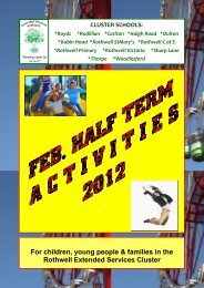 Rothwell cluster feb 12.pdf - Drighlington Primary School