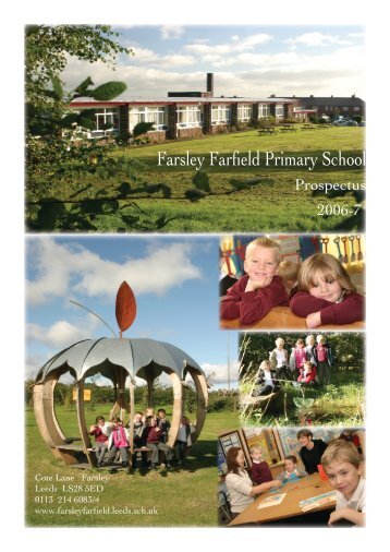 Pros Oct 06 booklet.indd - Drighlington Primary School