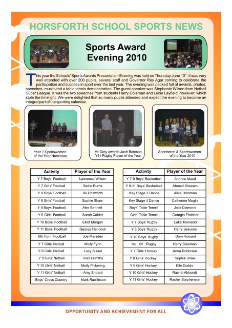 SUMMER 2010 Newsletter - Drighlington Primary School