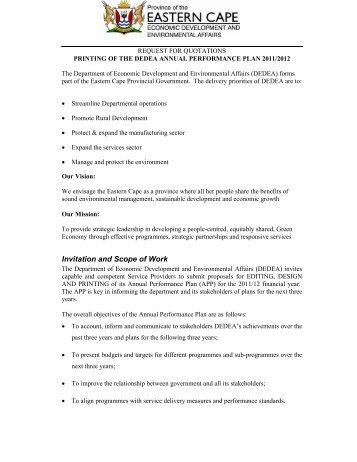 scope of work proposal