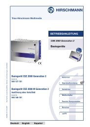CSE 2000 G2 BasisgerÃ¤t -03.qxp - Hirschmann