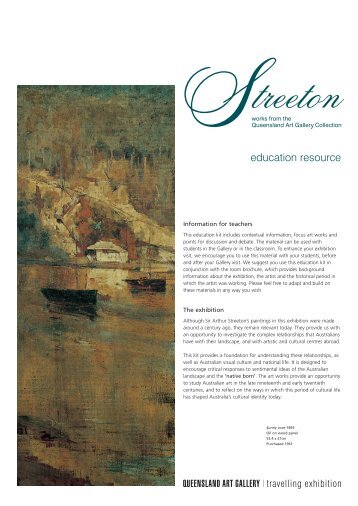 Streeton: education resource - Queensland Art Gallery