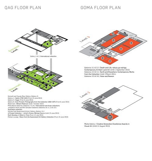 QAG FLOOR PLAN GOMA FLOOR PLAN - Queensland Art Gallery