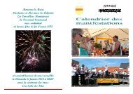 PROGRAMME 2013 - Commune d'Haverskerque