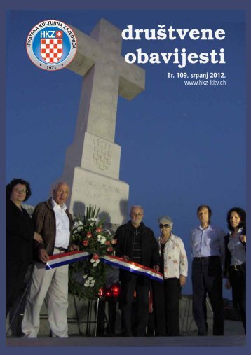 Društvene obavijesti broj 109, srpanj 2012. - Hrvatska Kulturna ...