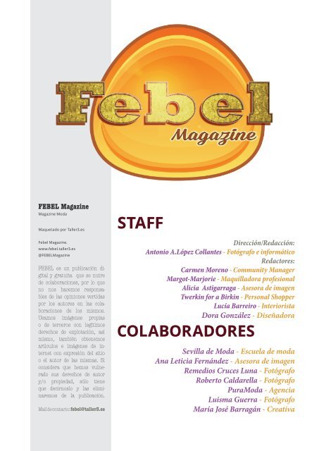 FEBEL Magazine Septiembre 2014