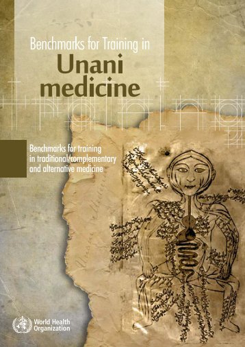 Benchmarks for Training in Unani medicine - libdoc.who.int - World ...