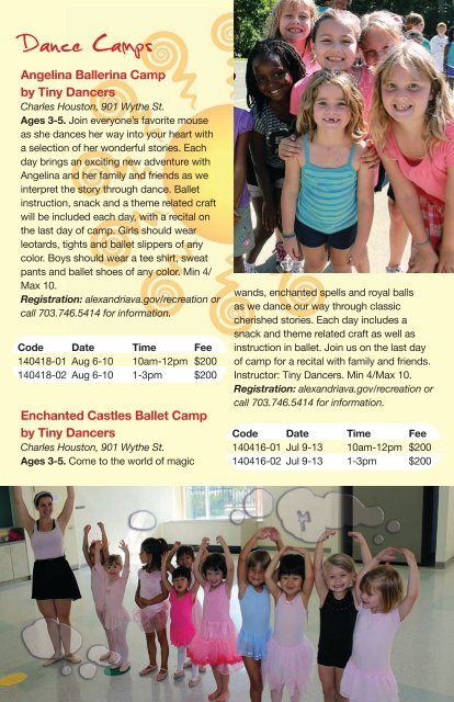 Summer Camps Guide - City of Alexandria