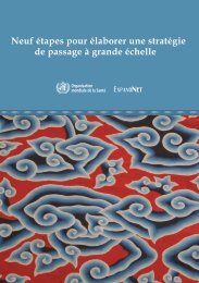 Neuf étapes pour élaborer une stratégie de passage à grande échelle