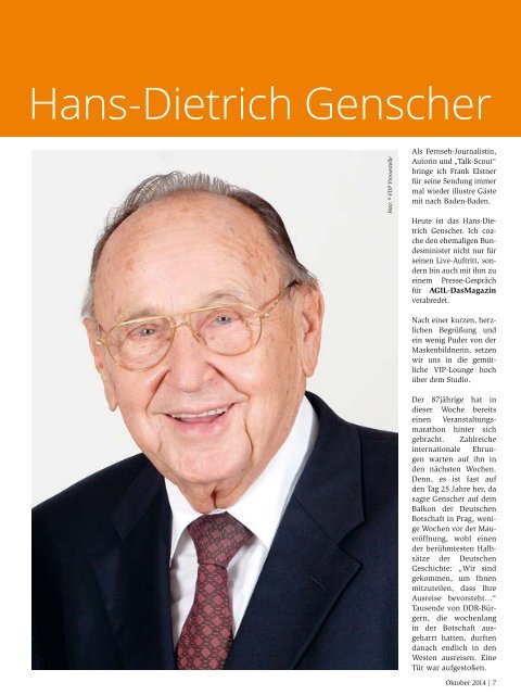 AGIL - Ausgabe Oktober 2014