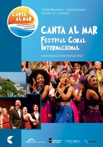 Canta al mar 2014 – Festival Coral Internacional - Program Book