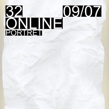 Portret online - numer 32 wrzesieÅ 2007 (pdf - 445 kb)