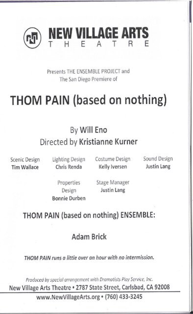 Thom Pain.pdf - Sandiego - San Diego