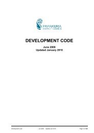 Papakura District Council Development Code ... - Auckland Council