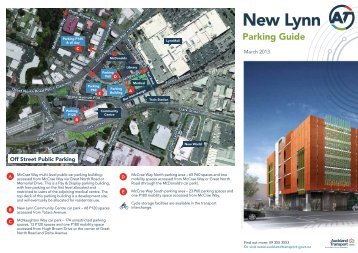 Guide to your parking options in New Lynn - Auckland Transport