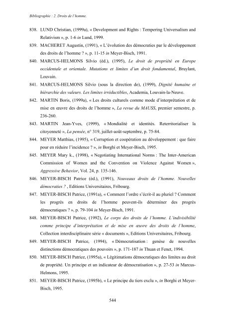 l'economie des droits de l'homme - creden - UniversitÃ© Montpellier I