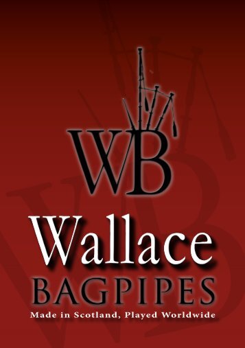 Wallace Bagpipes Brochure