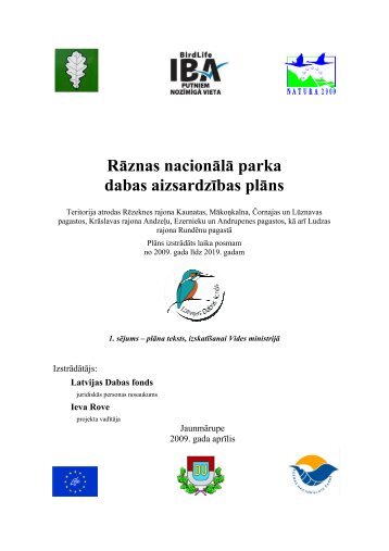 lejupielādēt - Dabas aizsardzības pārvalde