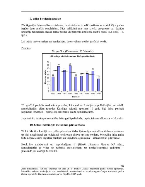 Tūrisma ietekmes uz vidi un to analīze Gaujas nacionālā parka ...