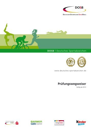 PrÃ¼fungswegweiser - Deutsches Sportabzeichen
