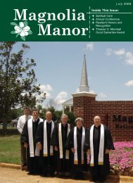 July 2008 newsletter.qxp - Magnolia Manor