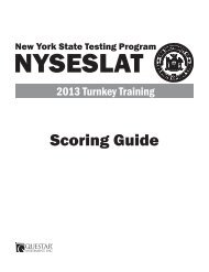 2013 NYSESLAT Scoring Guide (PDF, 26.8 MB)