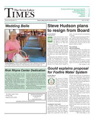 April 19, 2013 - Seven Lakes Times