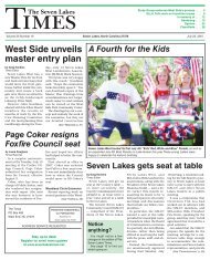 July 23, 2010 - Seven Lakes Times