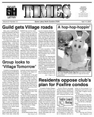 Guild gets Village roads Residents oppose club's plan for Foxfire ...