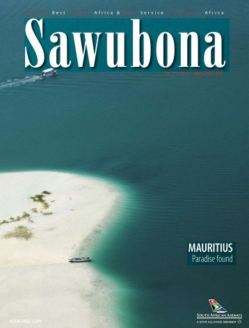 SAA Sawubona March 2013 - SouthAfrica.TO