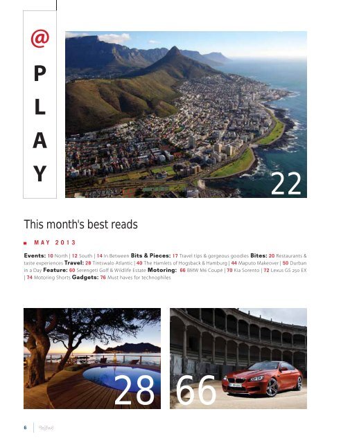 SA Express May 2013 magazine - Southafrica.to